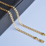 Mens,Steinless Steel Cuben Link Chain-Haevy,Shin& Durable Necklec