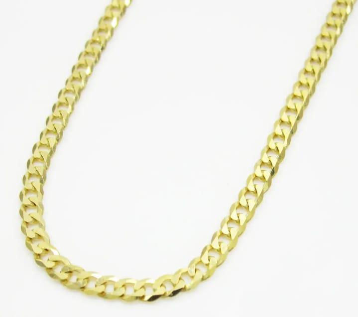 Mens,Steinless Steel Cuben Link Chain-Haevy,Shin& Durable Necklec